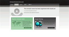Desktop Screenshot of intransitionmovie.com
